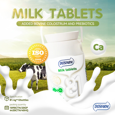 Do's Farm Kids' Growing Up Lovely Jar Milk Tablets With 81% New Zealand Milk Powde